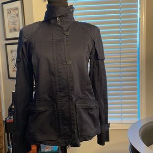 Adidas Stella McCartney Size Small Blue Utility Jacket